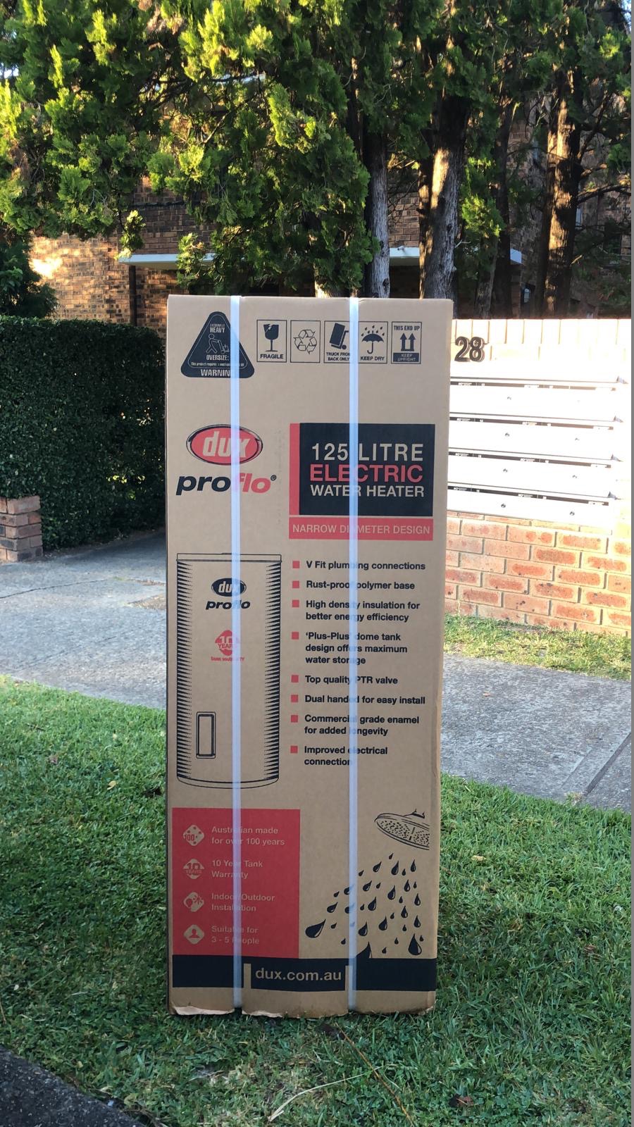 27.4.21-Dux-Proflo-125X136-electric-narrow-diameter-125ltr-hot-water-system-brand-new-in-box-for-happy-customer-in-Hornsby-2077-1.jpg